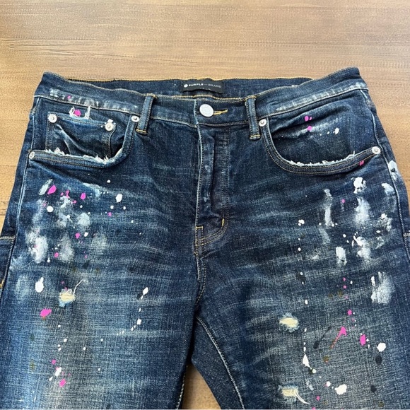 Purple Brand Jeans Purple Brand Paint Splatter Jeans 33 Poshmark